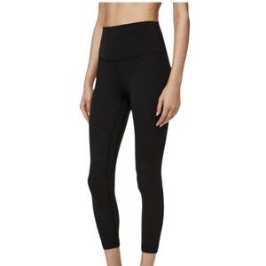 Lululemon Align Yoga Pants Size 8 Black 25" High Rise Leggings (Reg $98)